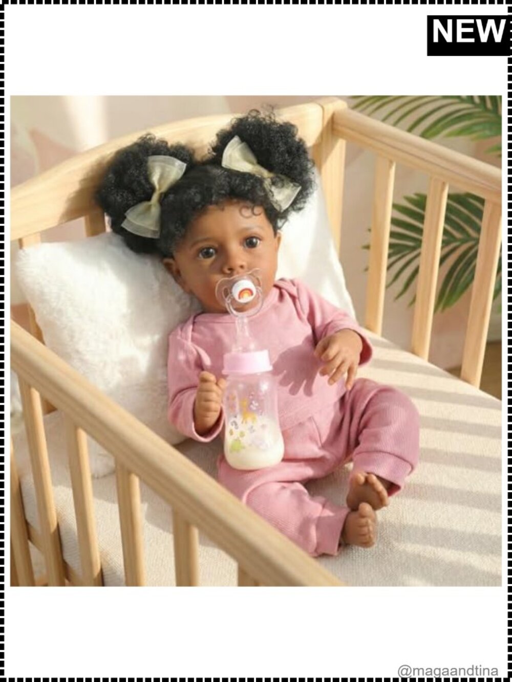 Reborn Baby Doll Girl 20 Inch Realistic Newborn Doll with Accessories